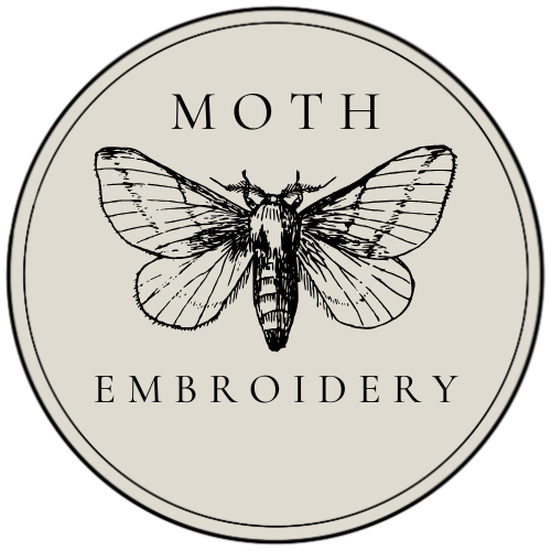 Moth Embroidery